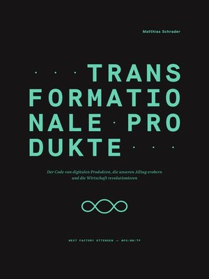 cover image of Transformationale Produkte